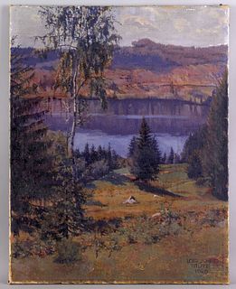Lore Scheid(Austrian, 1889-1946), oil on canvas la