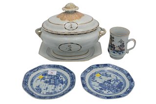 Five Piece Chinese 18/19 Century Export Group