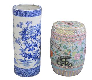 Two Chinese Porcelain Pieces