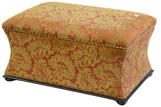 Upholstered Contemporary Lift Top Footstool