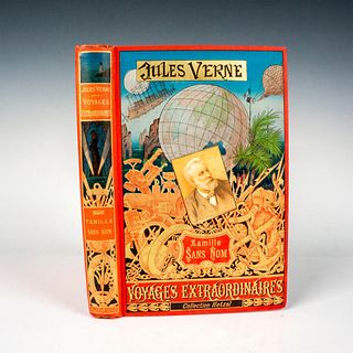 Jules Verne, Famille-Sans-Nom, Collection Au Portrait Colle