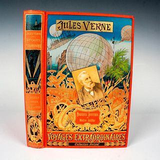 Jules Verne, Maitre Antifer, Collection Au Portrait Colle