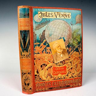 Jules Verne, Cesar Cascabel, Collection Au Portrait Colle