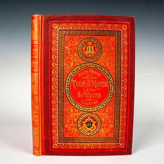 Jules Verne, Le Tour du Monde, Aux Initiales Dorees, JV