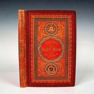 Jules Verne, The Cinq Cents Millions, Initiales Dorees, JV