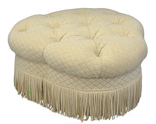 De Angelis Custom Upholstered Ottoman