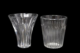 Two Large Baccarat Crystal Pieces