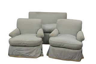 Pair of Chairs and Loveseat