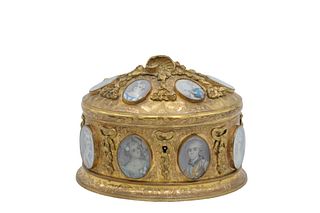 Gilt Bronze Jewelry Box