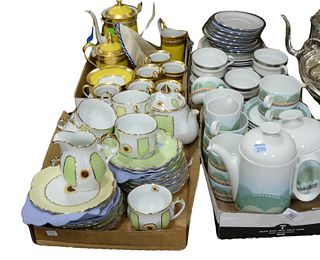 Four Tray Lots of Porcelain