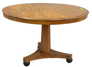 Round Wooden Center Table