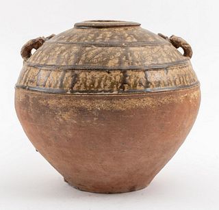 Chinese Eastern Han Dynasty Stoneware Storage Jar