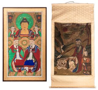 Korean Gouache Paintings, 2