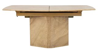 Modern Marble Extending Dining Table