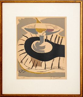 Georges Braque "Compotier" Lithograph