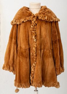 Robert Payne NY Weasel Fur Coat