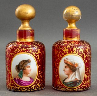 Venetian Murano Perfume Flacons, 19th C., 2