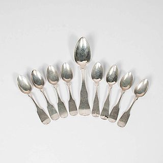 Early American Sterling Spoons 