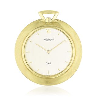 Patek Philippe IOS Double-Signed Pocket Watch in 18K Gold