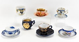 VICTORIAN TEACUP AND SAUCER COLLECTION