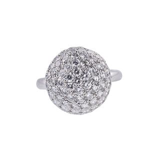 Chopard 18k Gold 1.96ctw Diamond Ball Ring