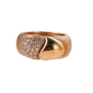 Repossi Love 18k Gold Diamond Puzzle Ring