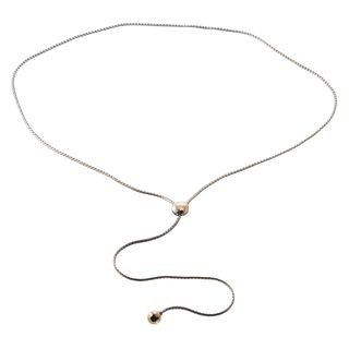 John Hardy Classic Chain Gold Sterling Silver Foxtail Necklace