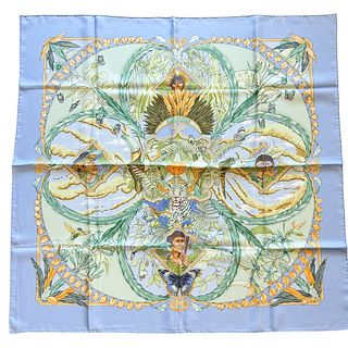 Hermes Amazonia by Tourdy Limited Edition Silk Scarf