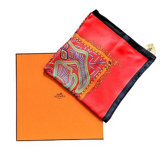 Hermes Legende Kuna Peuple de Panama Limited Edition Silk Scarf
