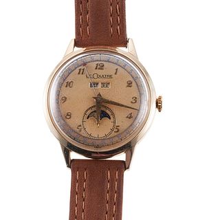 Vintage LeCoultre Triple Date Moonphase Watch 