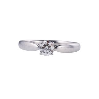 Tiffany & Co Platinum 0.38ct Diamond Engagement Ring