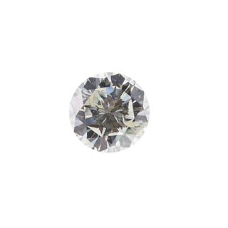 GIA 3.27ct M I2 Round Diamond
