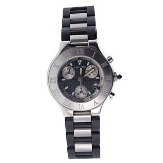 Cartier Chronoscaph Stainless Steel Watch W10125U2
