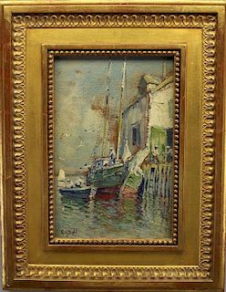 Arthur Diehl (1870 - 1929) Provincetown Wharf