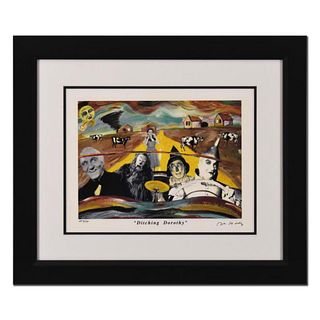 Nelson De La Nuez, "Ditching Dorothy" Framed Limited Edition Artist Proof, Numbered and Hand Signed with Letter of Authenticity.