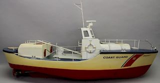 Coast Guard Boat Model w/ Motor