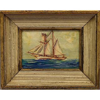 Signed Portrait of a Square Topsail, Nordet