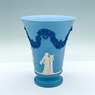 Wedgwood Blue Jasperware Vase