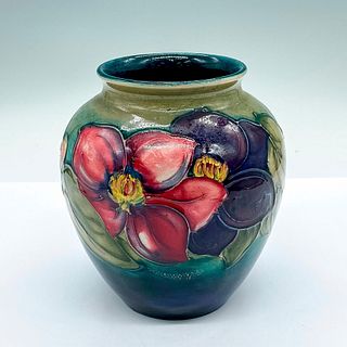 Moorcroft Pottery Vase, Clematis