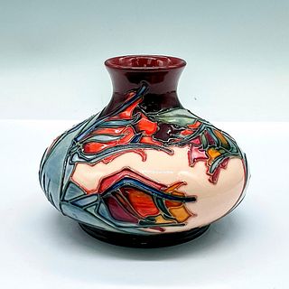Moorcroft Pottery Vase, Red Tulips