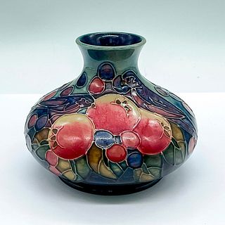 Moorcroft Pottery Vase, Finches and Fruits