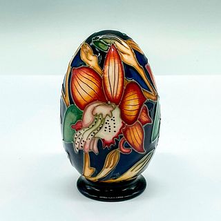 Moorcroft Pottery Kerry Goodwin Egg Paperweight