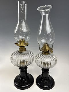 Two C. Ulfig Stand Lamps