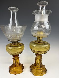 Two Aquarius Stand Lamps