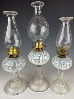 Three Primrose Lamps