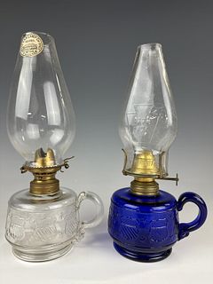 Two Shield Finger Lamps
