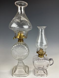 Two Central Lamps