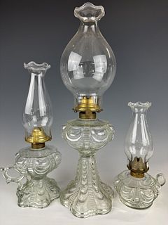 Three Coolidge Drape Lamps