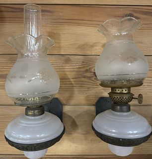 Two Bracket Lamps