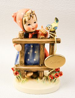 HUMMEL  FINAL ISSUE 1990 "SIGNS OF SPRING" FIGURINE